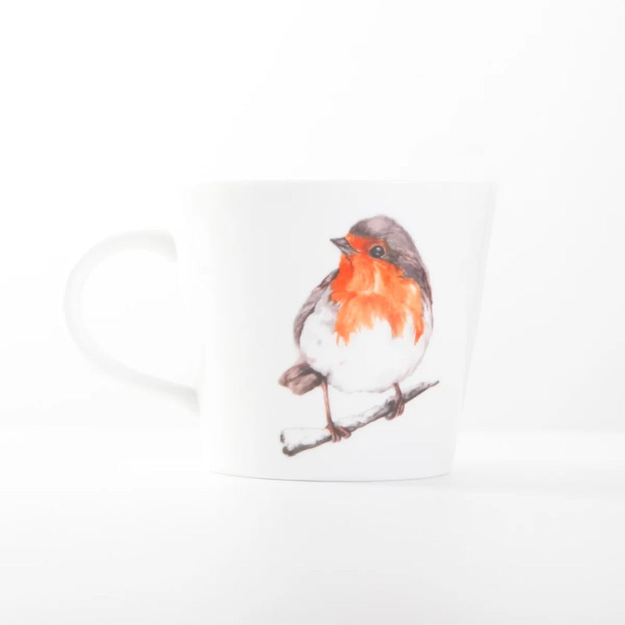 Robin China Mug