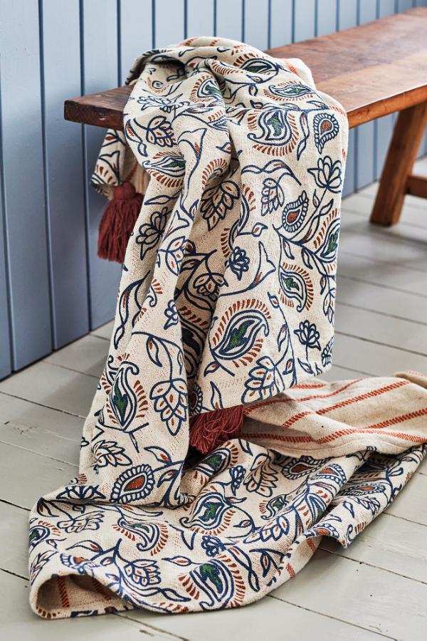 Paisley Throw