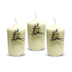 Leaping Stag Candle Pins - Set of 3 (Copy)