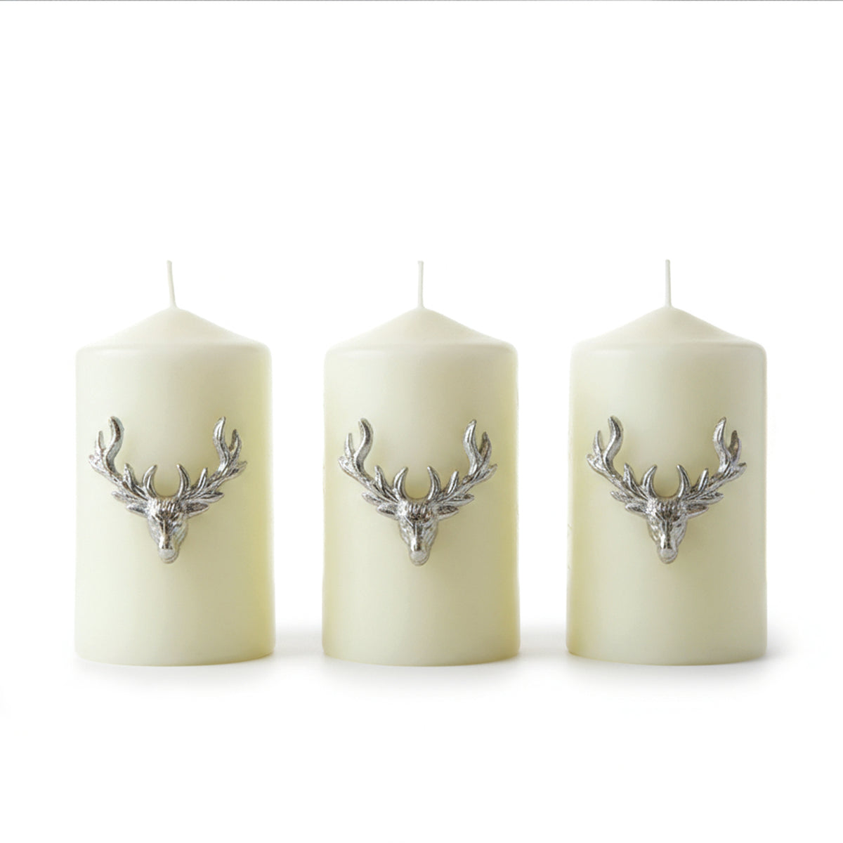 Stag Candle Pins - Set of 3