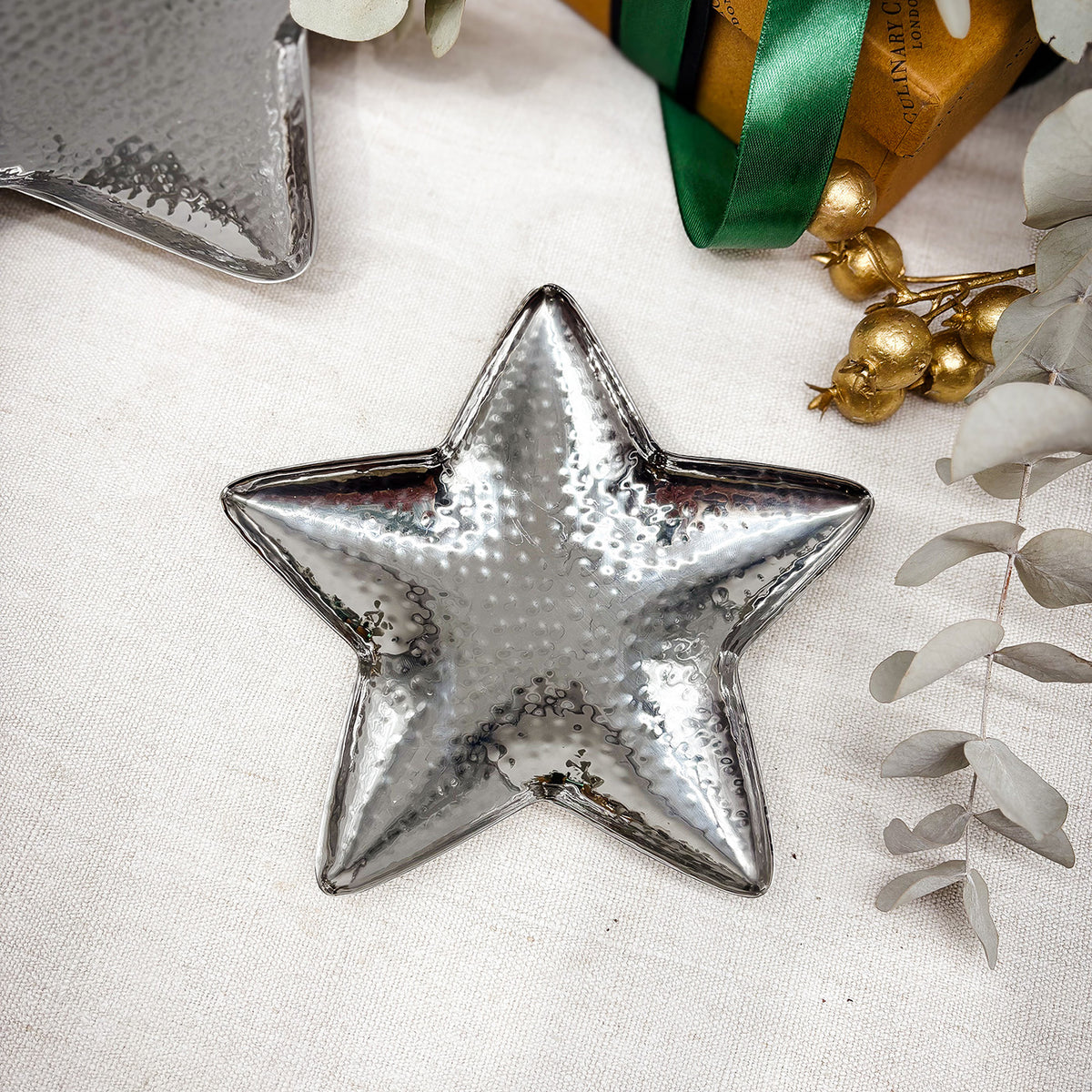 Hammered Star Dish - Small
