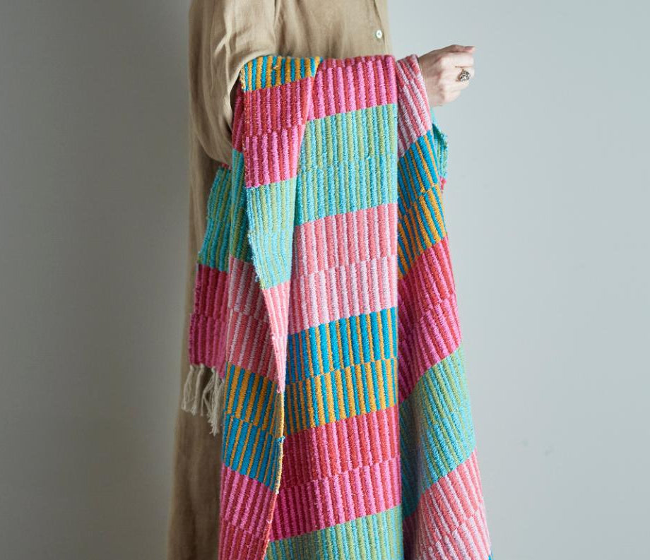 A choice of quality throws are available at Holme Lea Country Interiors.